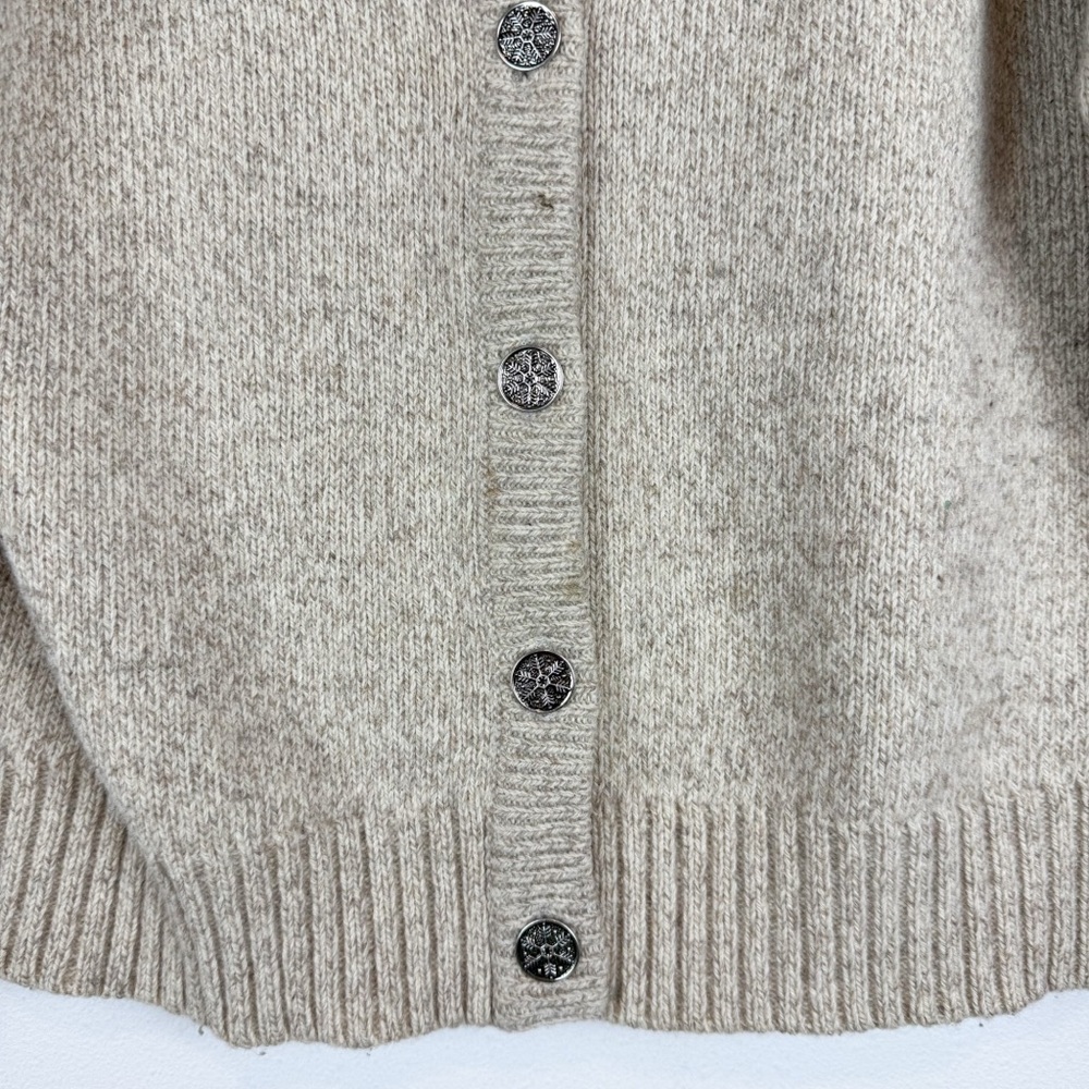 (2) Bundle Vintage Eddie Bauer Wool Fair Isle Cardigan Sweater Size Medium - Picture 11 of 15